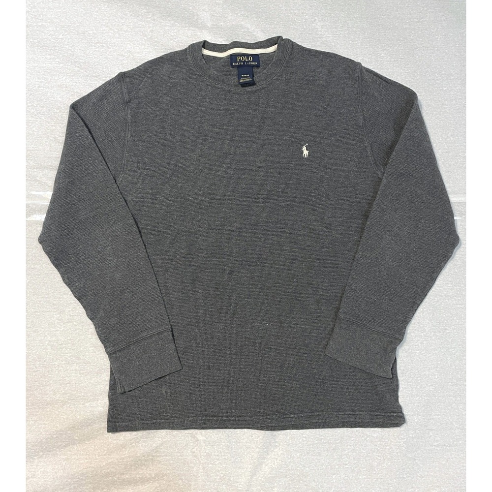 Polo Ralph Lauren Gray Mens Thermal Long Sleeve M